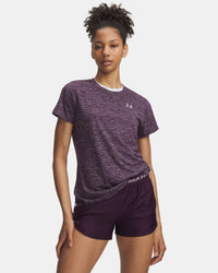 UNDER ARMOUR Women's Tech Twist T-shirt - Purple