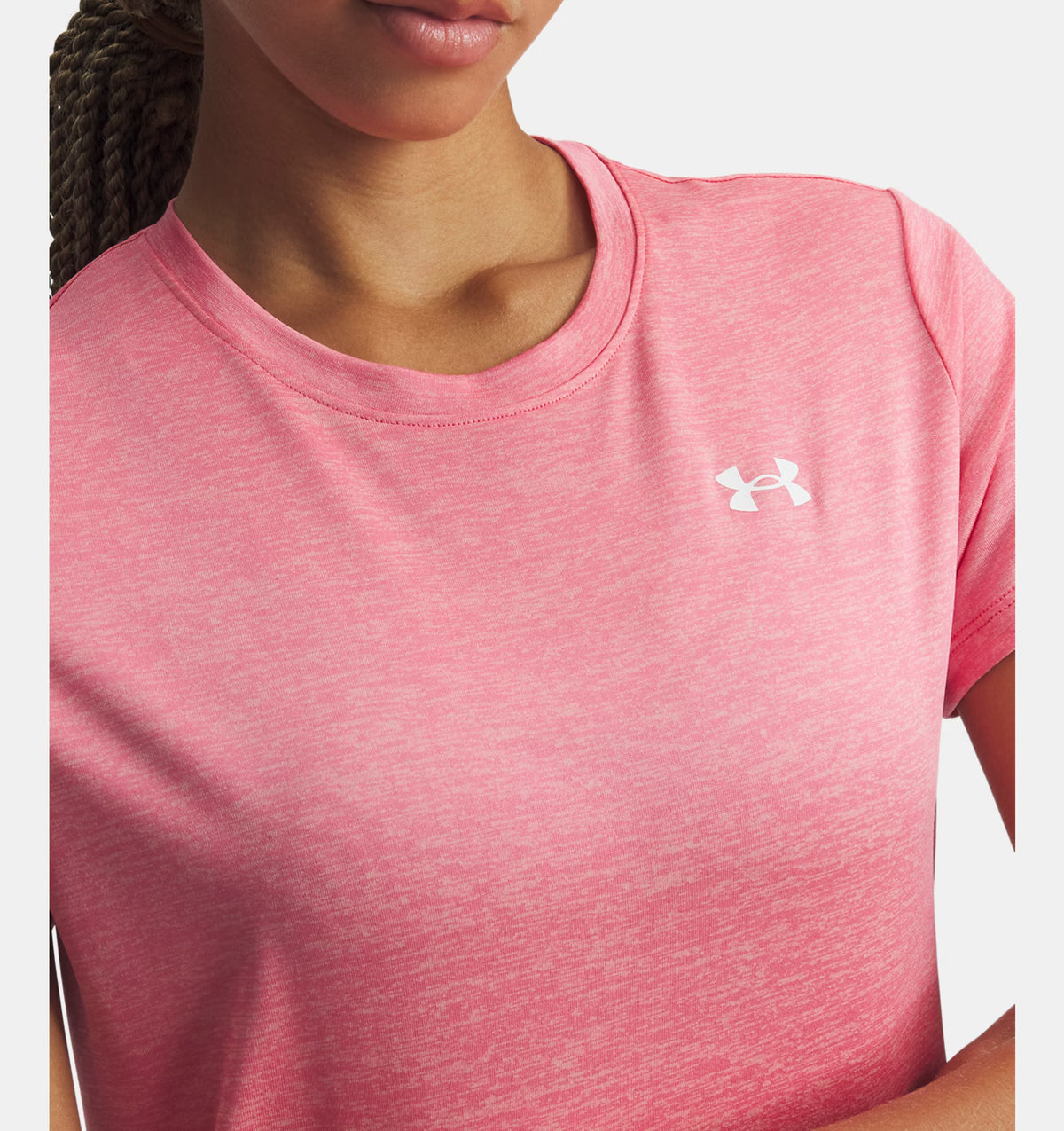 UNDER ARMOUR Women's Tech Twist T-Shirt - Pink