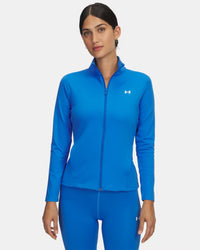 UNDER ARMOUR Women's Fitted Long Sleeve Top - Blue