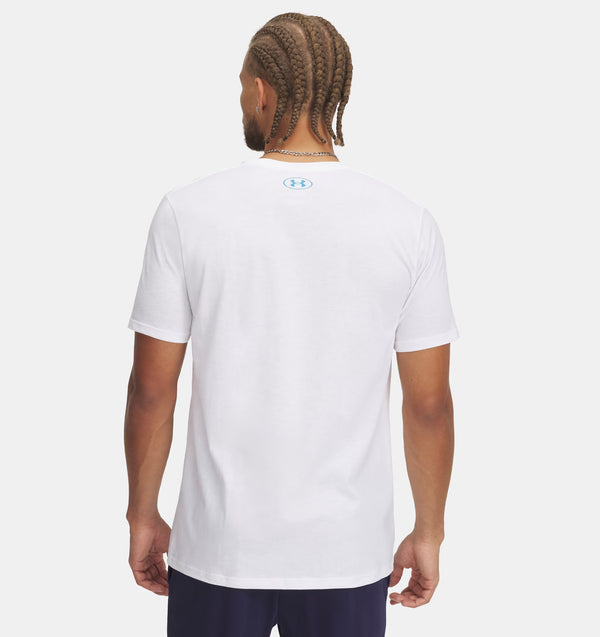 UNDER ARMOUR Men's Fly In Logo T-Shirt - White