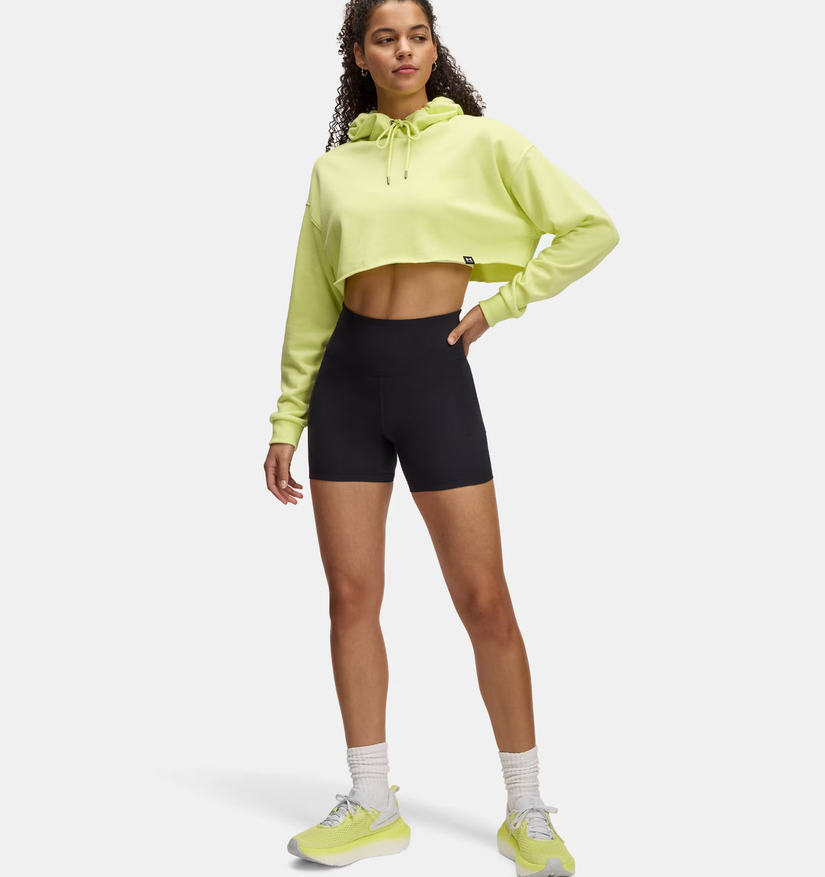 UNDER ARMOUR Women's Launch Elite 4" Shorts - Black