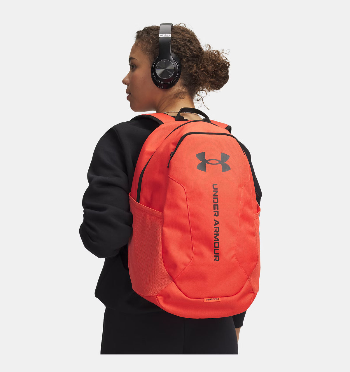 UNDER ARMOUR Hustle Lite Water Resistant Backpack - Red