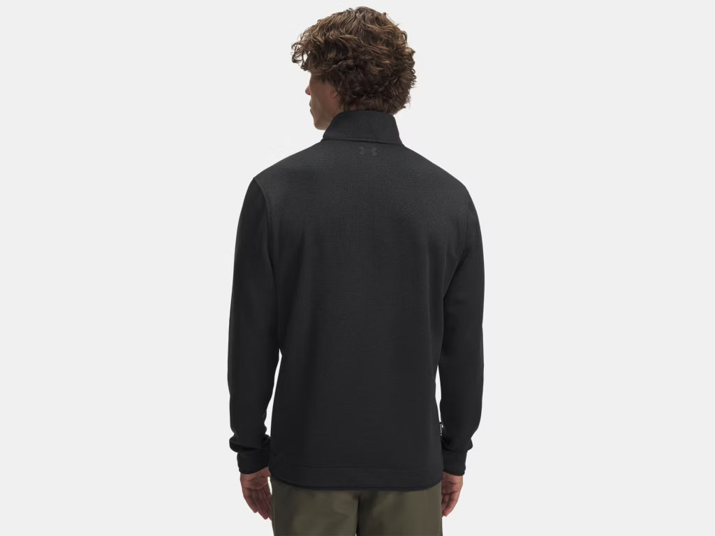 UNDER ARMOUR SweaterFleece Men's ¼ Zip -Black