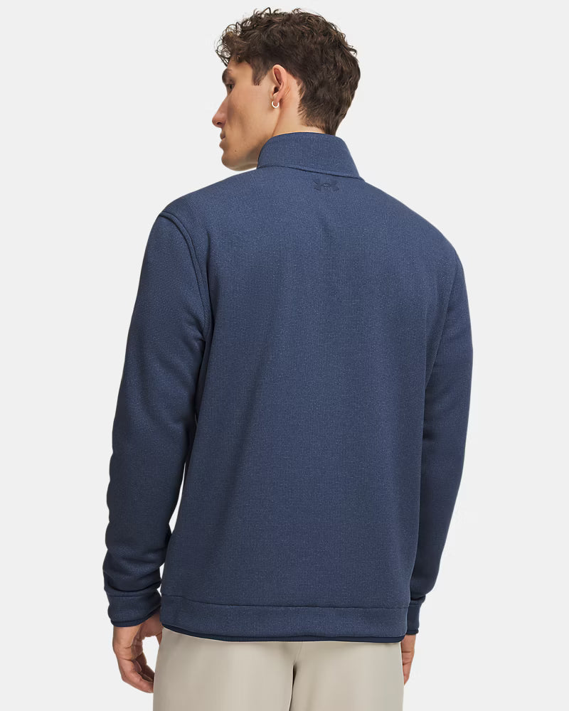 UNDER ARMOUR SweaterFleece Men's ¼ Zip - Blue