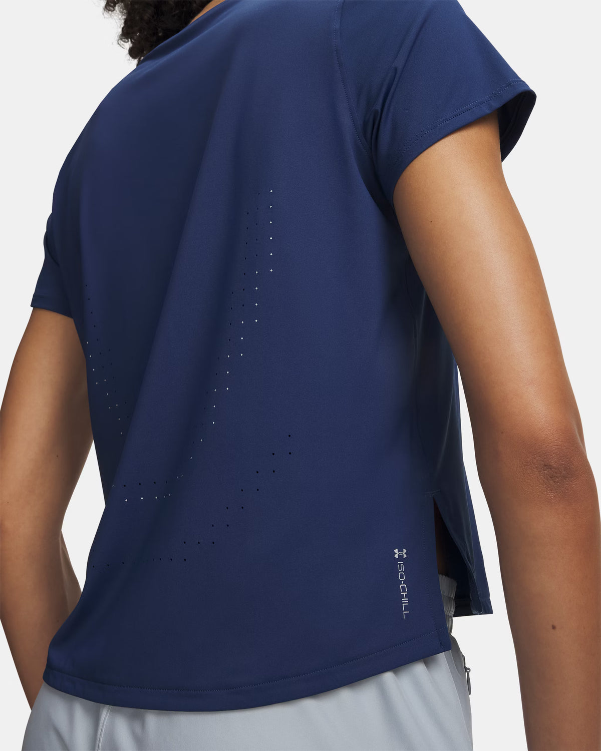 UNDER ARMOUR Women's Velociti Pro Short Sleeve T-Shirt - Blue