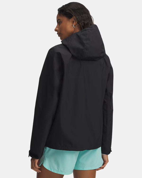 UNDER ARMOUR Women's Cloudstrike Waterproof Jacket - Black