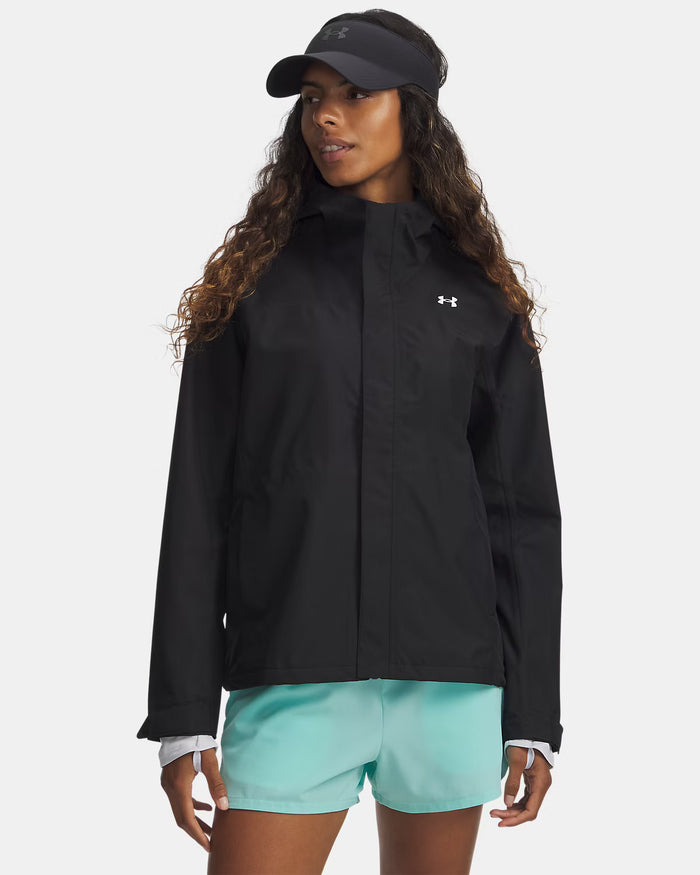 UNDER ARMOUR Women's Cloudstrike Waterproof Jacket - Black