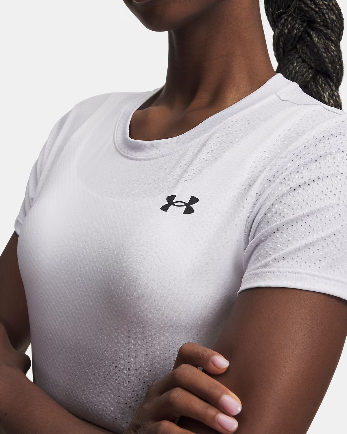 UNDER ARMOUR Women's Tech Mesh T-Shirt - White
