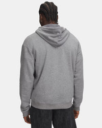 UNDER ARMOUR Men's Rival Fleece Branded Hoodie - Grey