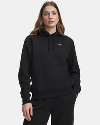 UNDER ARMOUR Women's Rival Fleece Hoodie - Black