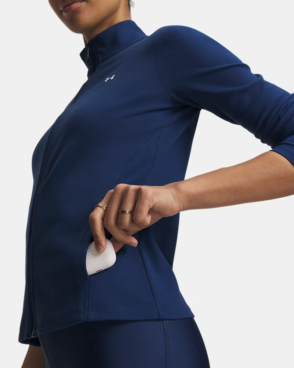 UNDER ARMOUR Women's Motion Full Zip Top - Blue