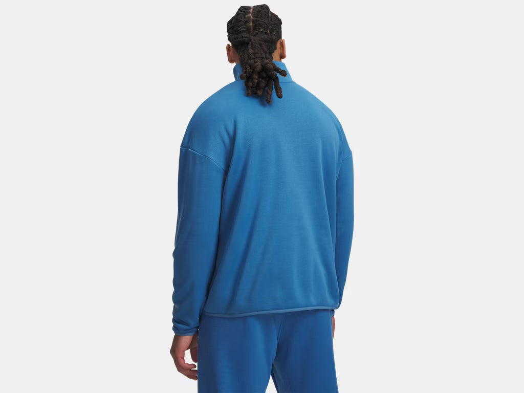 UNDER ARMOUR - Armour Fleece Men's ¼ Zip - Blue