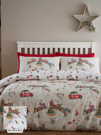 CATHERINE LANSFIELD Christmas Town Duvet Cover Set
