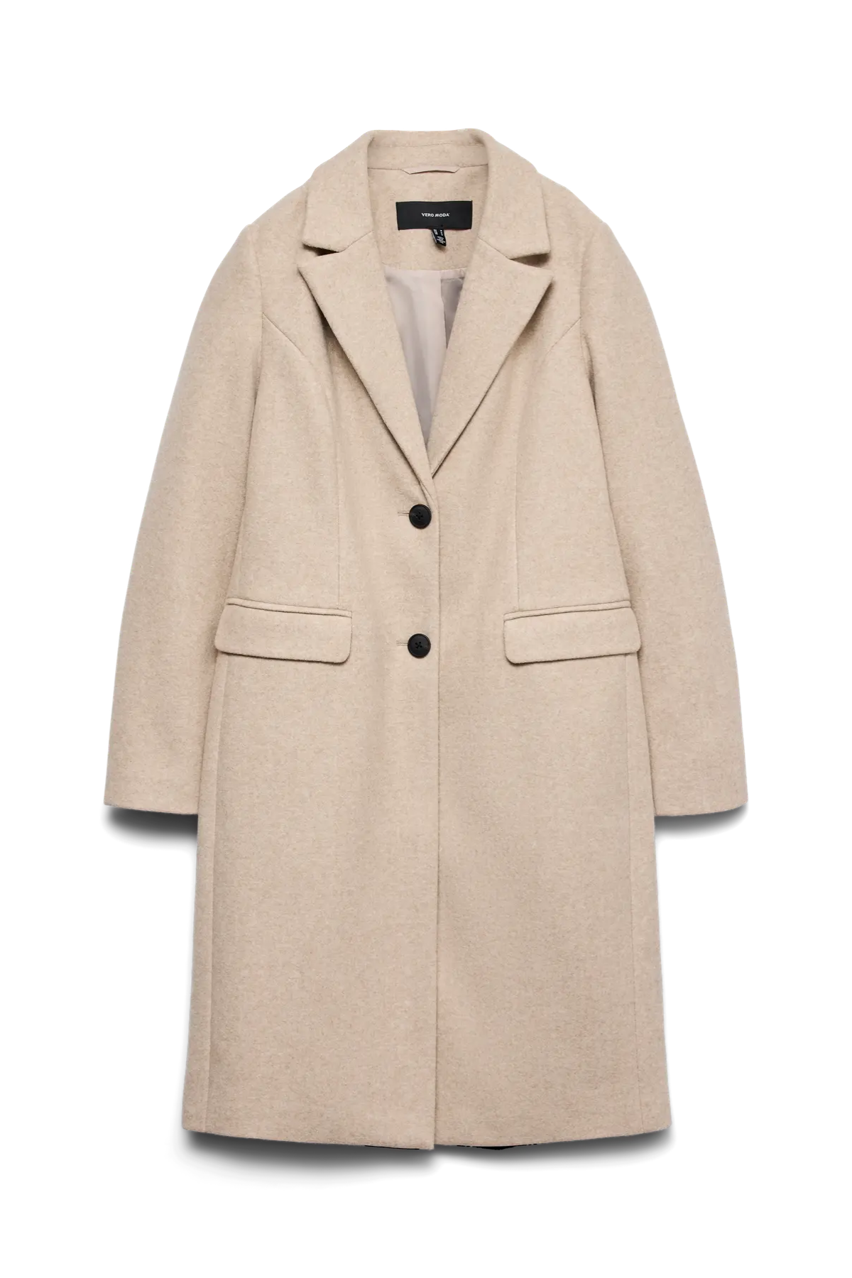 VERO MODA Vince Berlin Long Coat - Beige