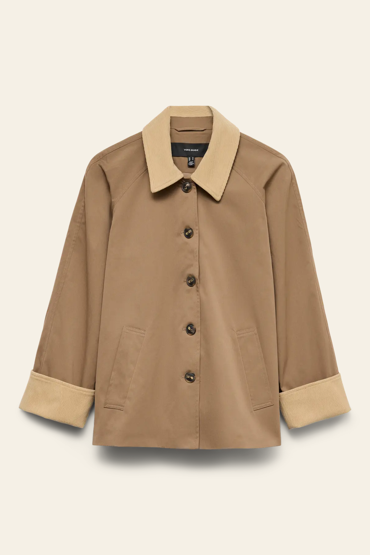 VERO MODA Chelsea Fia Short Jacket - Kelp