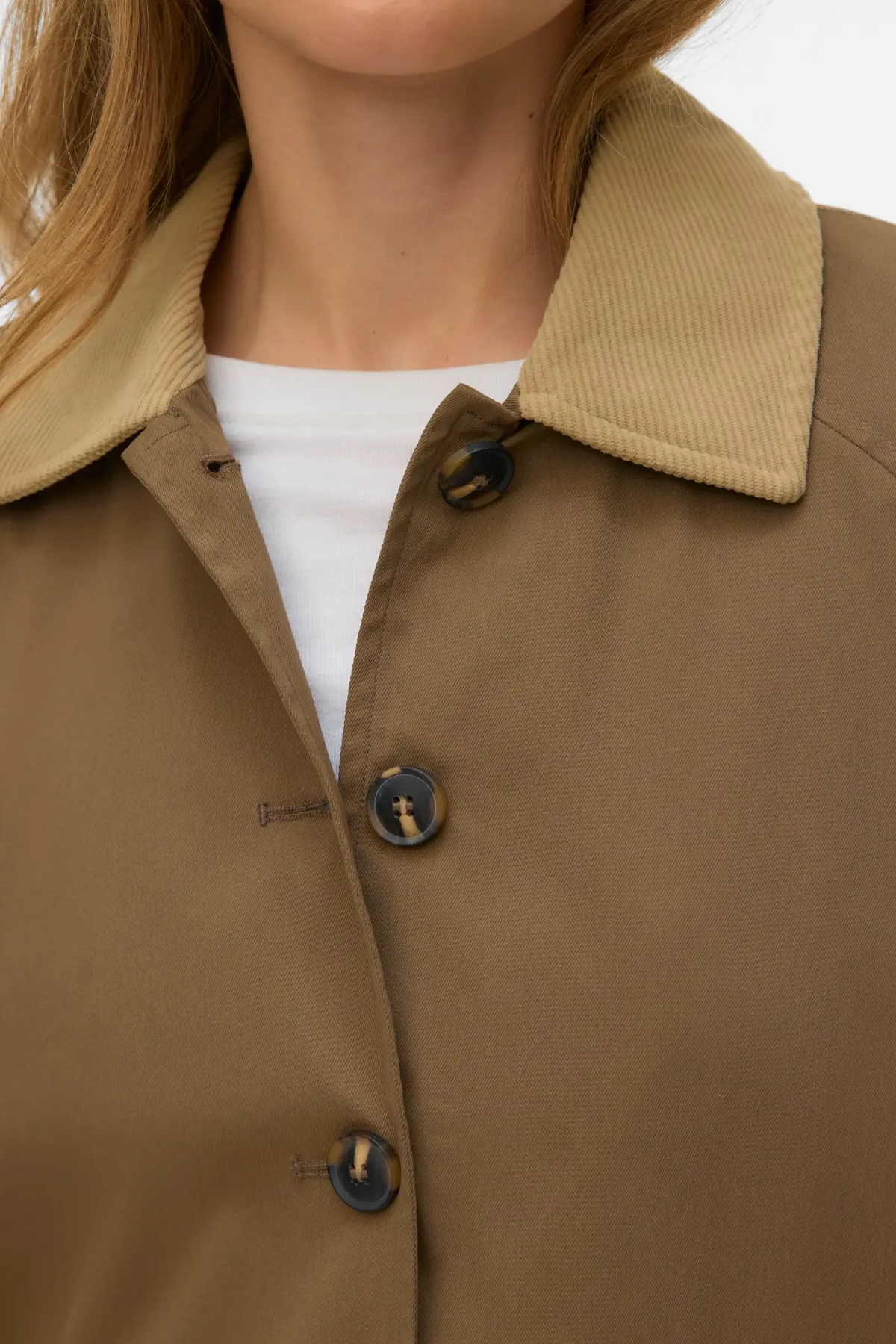 VERO MODA Chelsea Fia Short Jacket - Kelp