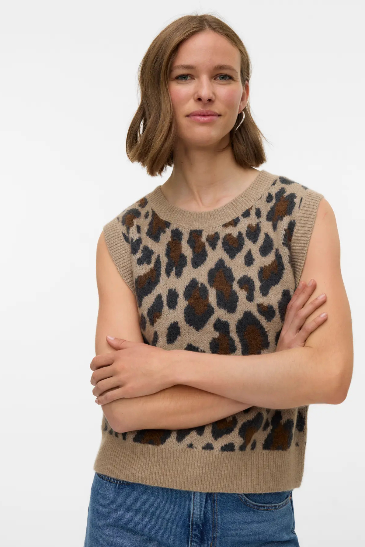 VERO MODA Leila Sleeveless O-Neck Vest