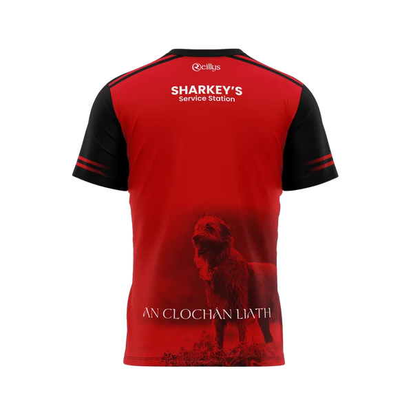 CLG An Clochan Liath - Dungloe GAA Adult Hurling Jersey - Red
