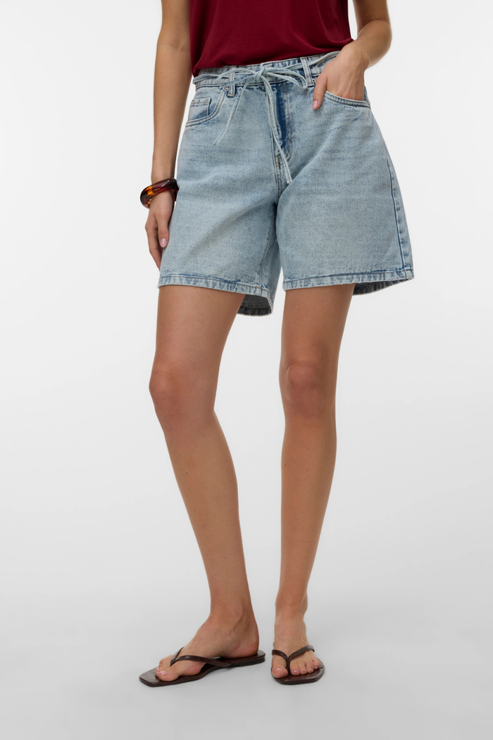 VERO MODA Wien Denim Shorts - Light Blue
