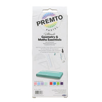 PREMIER STATIONERY Premto 9pc Geometry and Maths Set - Pastel