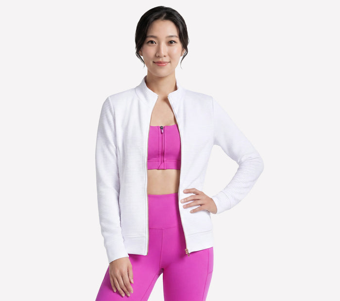 SKECHERS GO WALK Everywhere Jacket - White