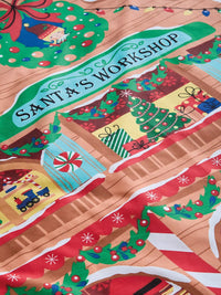 CATHERINE LANSFIELD Christmas Santas Workshop Duvet Set