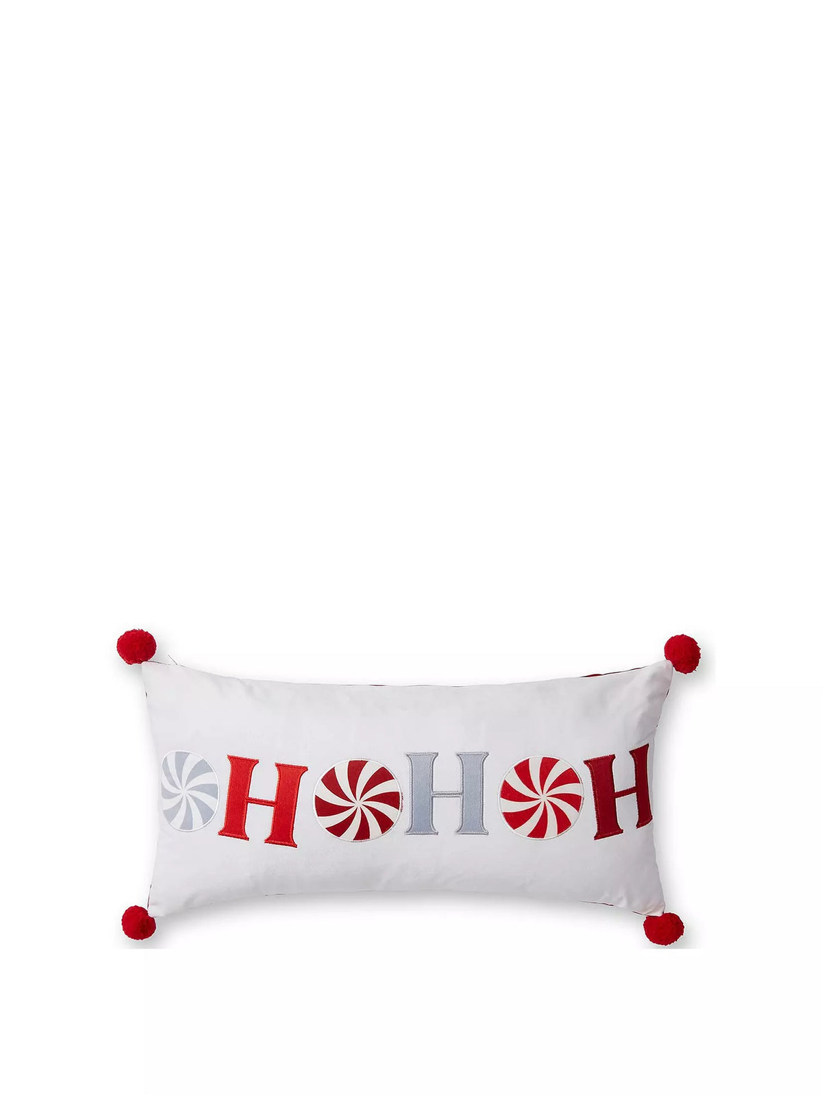 CATHERINE LANSFIELD Ho Ho Ho Filled Christmas Cushion - 30x60cm