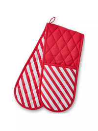 CATHERINE LANSFIELD Christmas Candy Cane Double Oven Glove