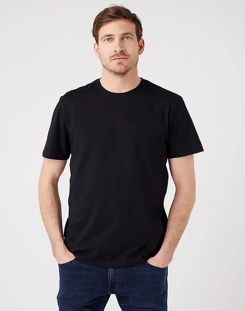 WRANGLER :  2 Pack T-Shirt - Black