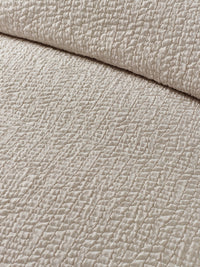 CATHERINE LANSFIELD Crinkle Seersucker Duvet Set - Natural