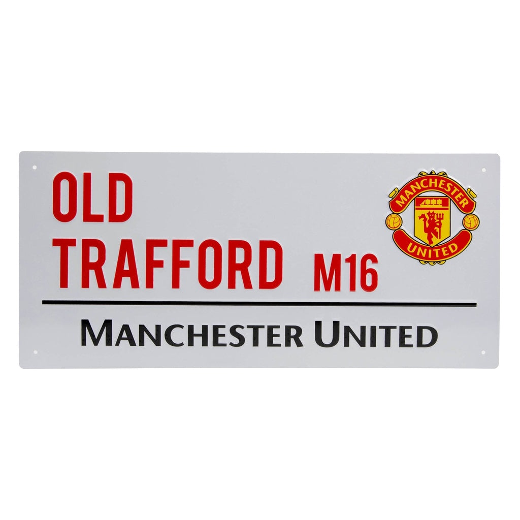 MAN UNITED Old Trafford Street Sign