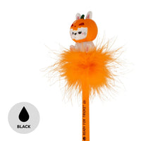 LEGAMI Halloween Light-up Ballpoint Pen - Pumpkin Bunny - Writing is Magic