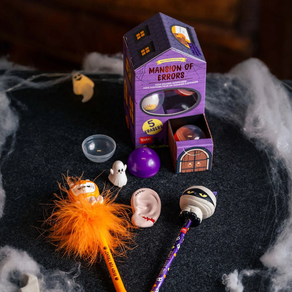 LEGAMI Halloween Light-up Ballpoint Pen - Pumpkin Bunny - Writing is Magic