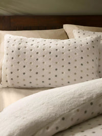 CATHERINE LANSFIELD Cosy Spot Duvet Set - Cream