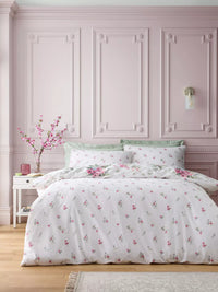 CATHERINE LANSFIELD Bridgerton Penelope Floral Duvet Set - Cream