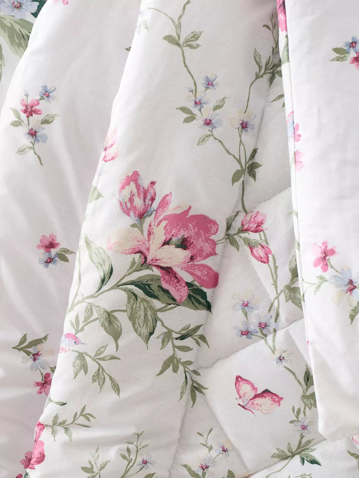 CATHERINE LANSFIELD Bridgerton Penelope Floral Bedspread - Cream