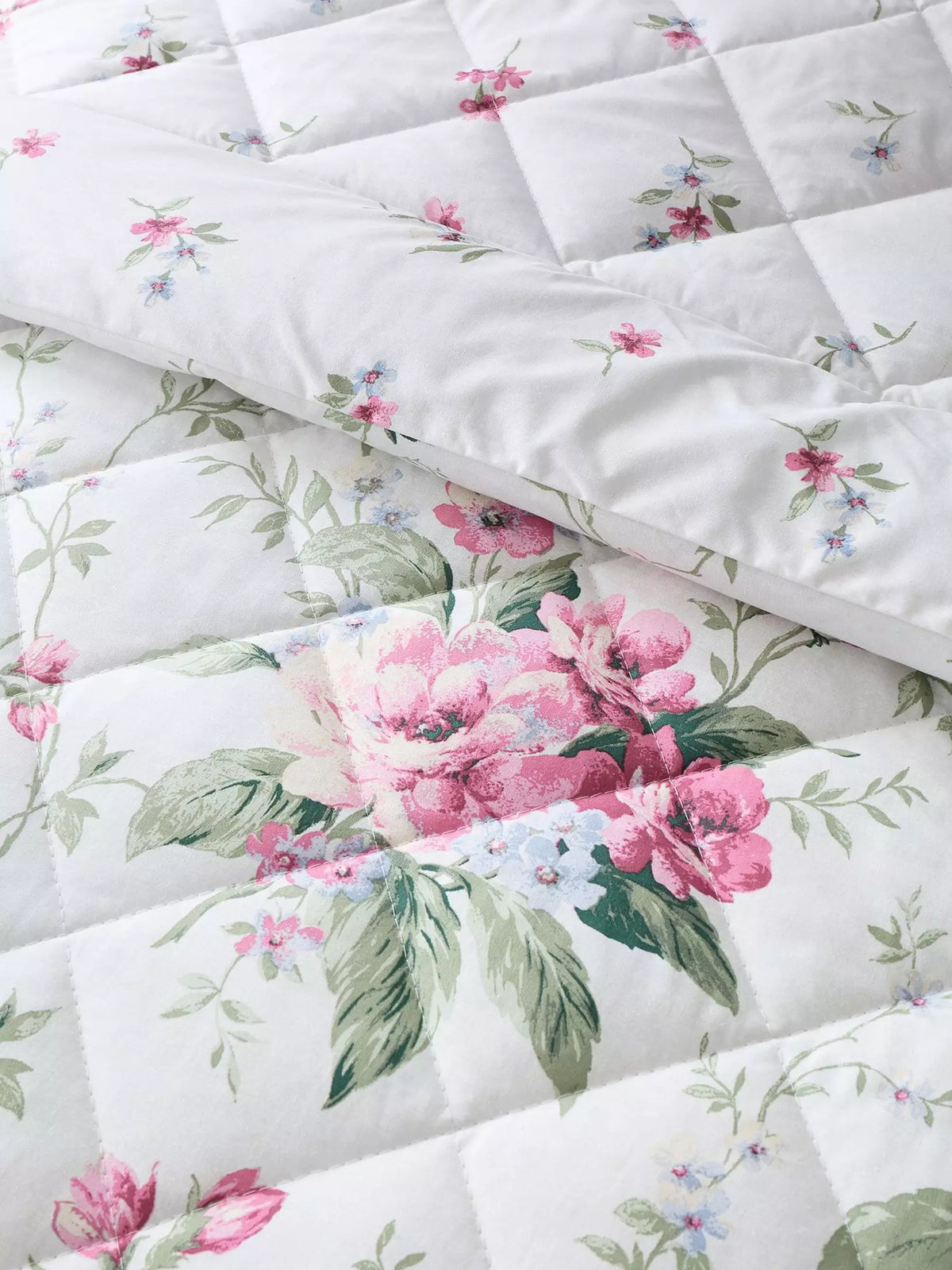 CATHERINE LANSFIELD Bridgerton Penelope Floral Bedspread - Cream