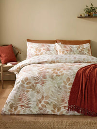 CATHERINE LANSFIELD Autumn Leaves Reversible Duvet Cover Set