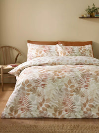 CATHERINE LANSFIELD Autumn Leaves Reversible Duvet Cover Set