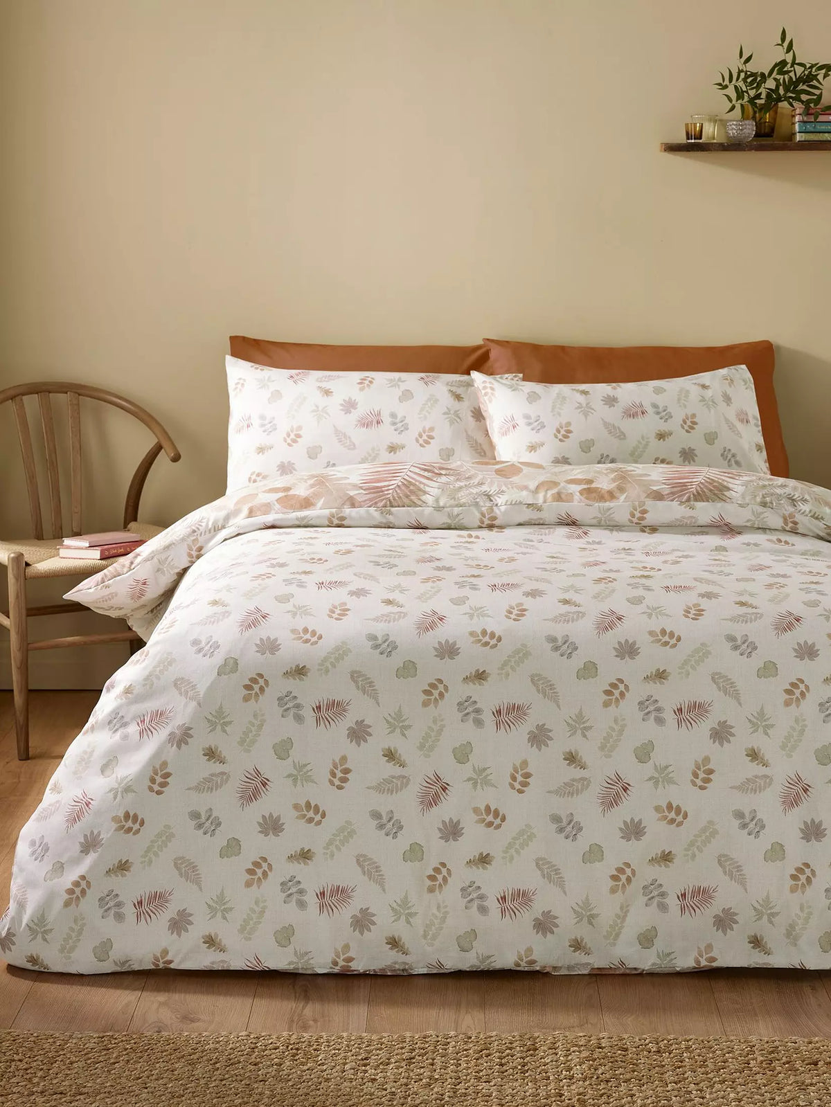 CATHERINE LANSFIELD Autumn Leaves Reversible Duvet Cover Set
