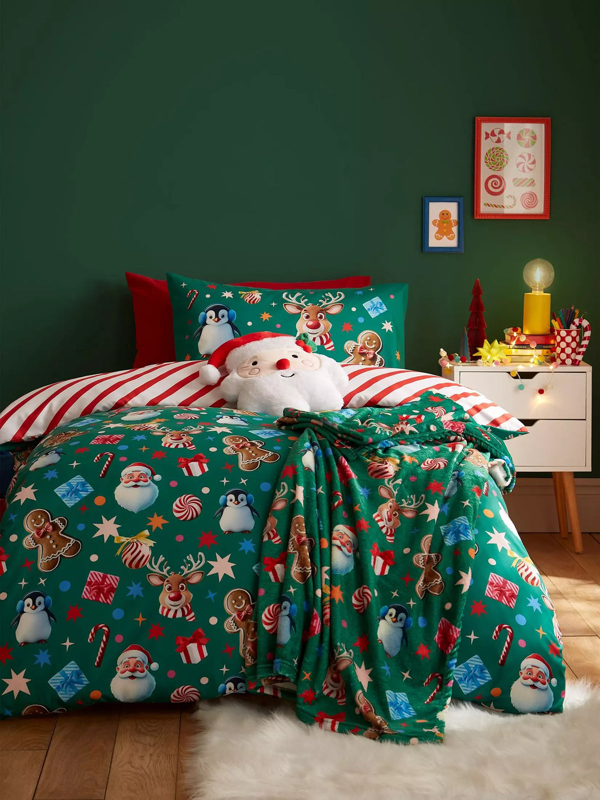 CATHERINE LANSFIELD Christmas Icons Duvet Set