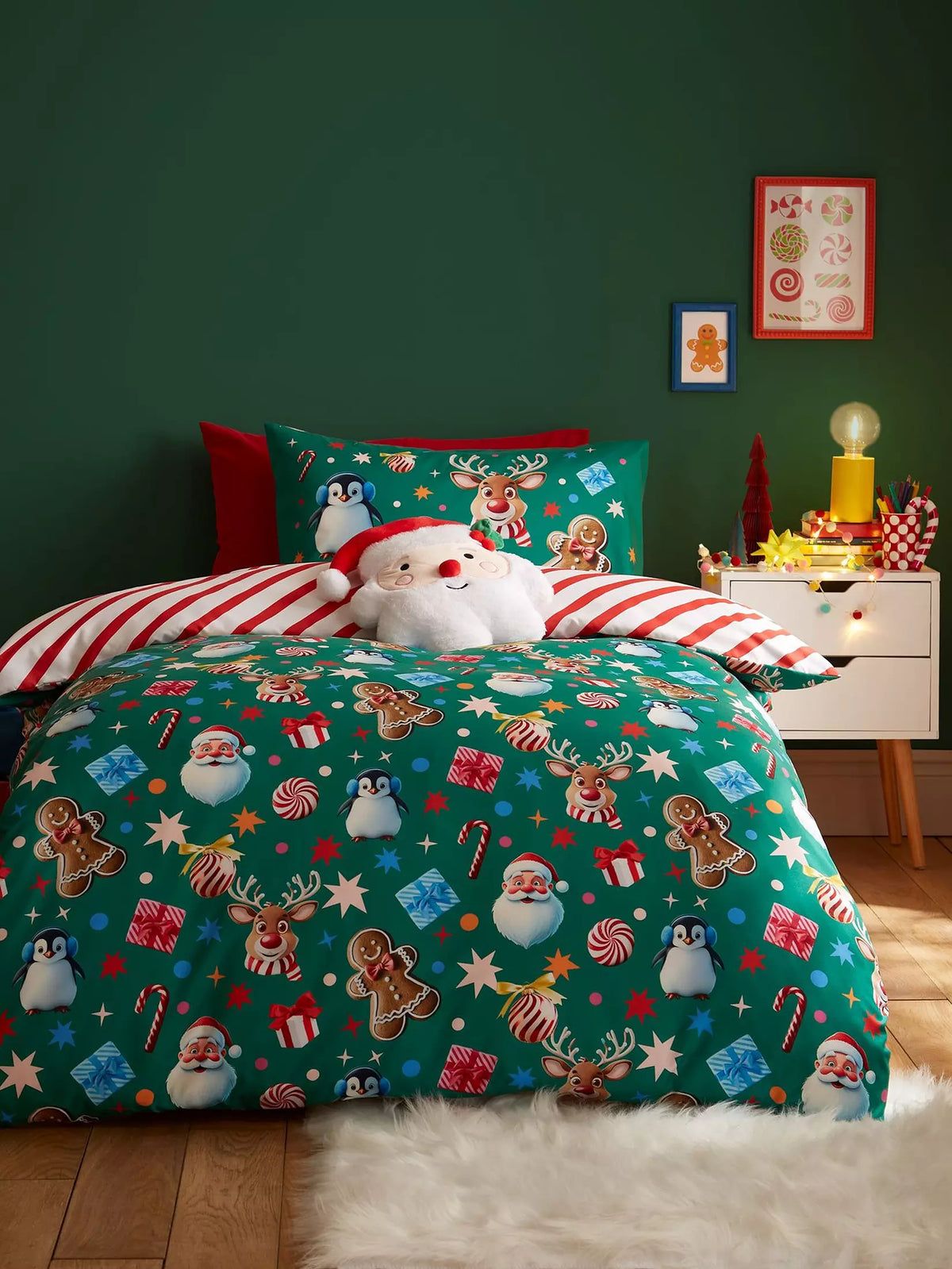 CATHERINE LANSFIELD Christmas Icons Duvet Set