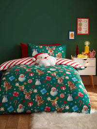 CATHERINE LANSFIELD Christmas Icons Duvet Set