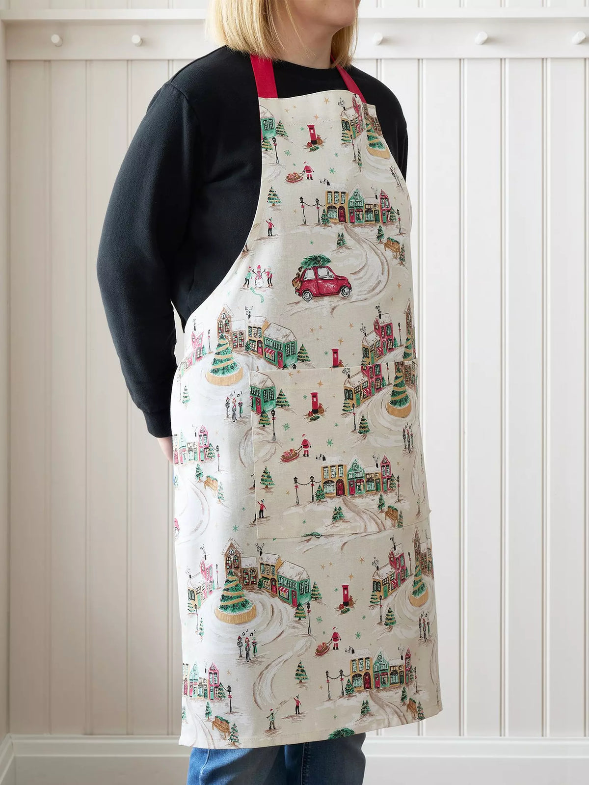 CATHERINE LANSFIELD Christmas Town Apron