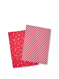 CATHERINE LANSFIELD Christmas Candy Cane Tea Towels - 4 Pack