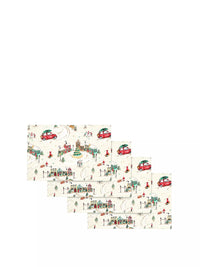 CATHERINE LANSFIELD Christmas Town Placemats – 4 Pack