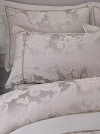 CATHERINE LANSFIELD Opulent Jacquard Duvet Set - Champagne