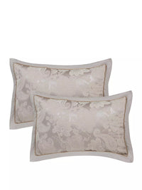 CATHERINE LANSFIELD Opulent Jacquard Pillowsham - Pair 50x75cm - Champagne
