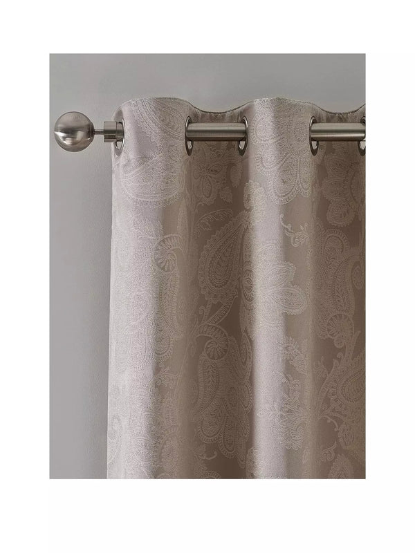 CATHERINE LANSFIELD Opulent Jacquard Curtains - 66x90"