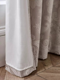 CATHERINE LANSFIELD Opulent Jacquard Curtains - 66x90"